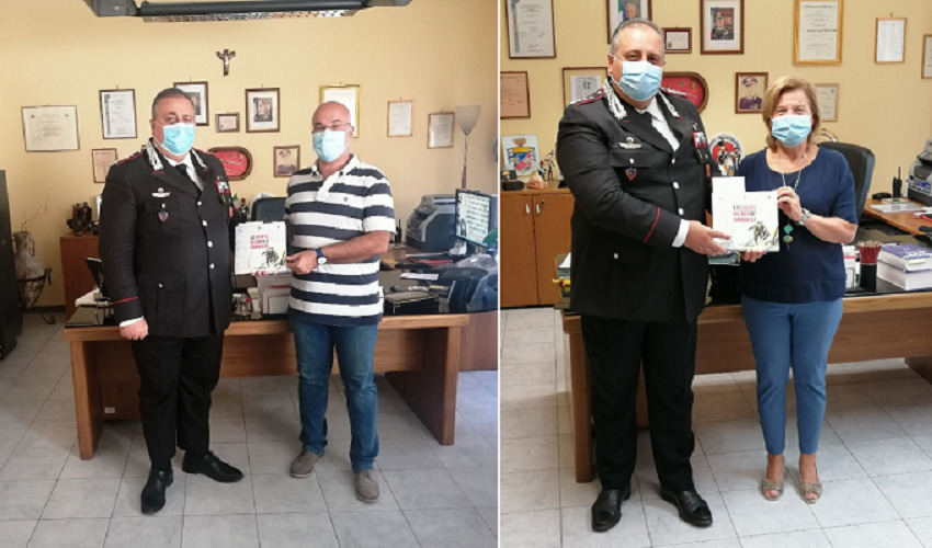 Siracusa, il libro “La Grande Guerra dei Carabinieri” in dono al museo Bellomo e all’associazione Lamba Doria