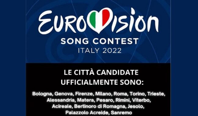 Palazzolo tra le 17 città italiane candidate a ospitare l'Eurovision 2022