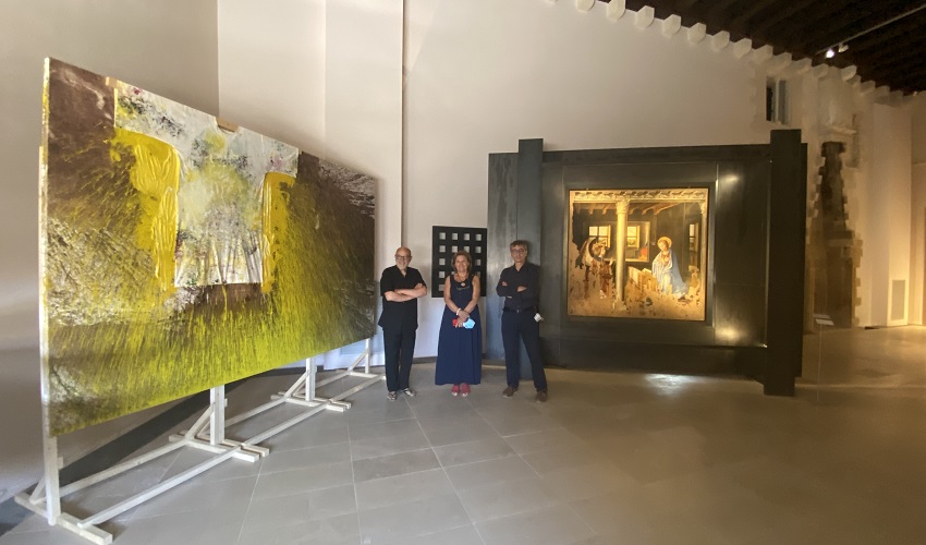 Siracusa, a Palazzo Bellomo l’opera 79.malaktion di Hermann Nitsch