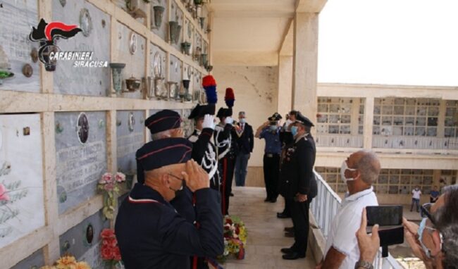 Siracusa, commemorato il carabiniere Salvatore Scala a 75 anni dal suo sacrificio