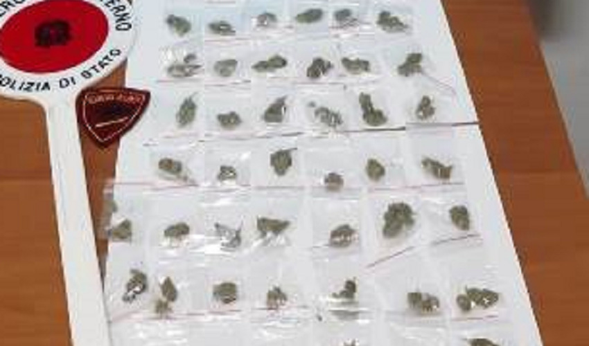 Siracusa, droga in un cespuglio: sequestrate 44 dosi di marijuana