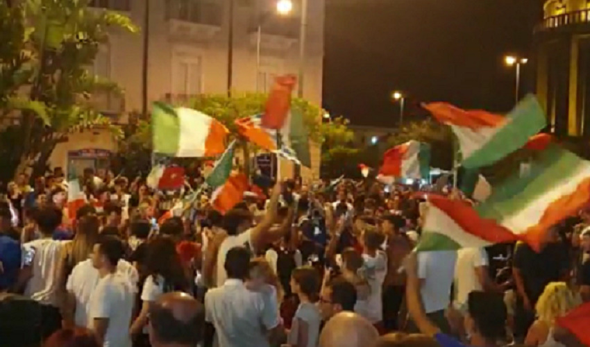 Siracusa, nessun maxischermo in piazza per la finale degli Europei Italia-Inghilterra