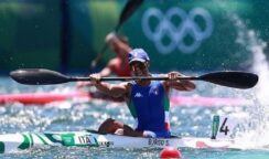 Olimpiadi, Samuele Burgo saluta Tokio con un 3° posto nella finale B del K2 1000