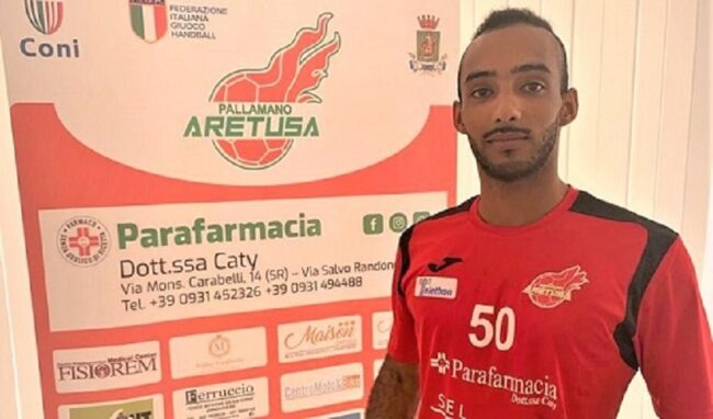 Leone Santos Almeida è un nuovo giocatore della Pallamano Aretusa