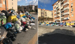 Emergenza rifiuti a Largo Luciano Russo: il nodo irrisolto dello spostamento dei contenitori dalla sede stradale