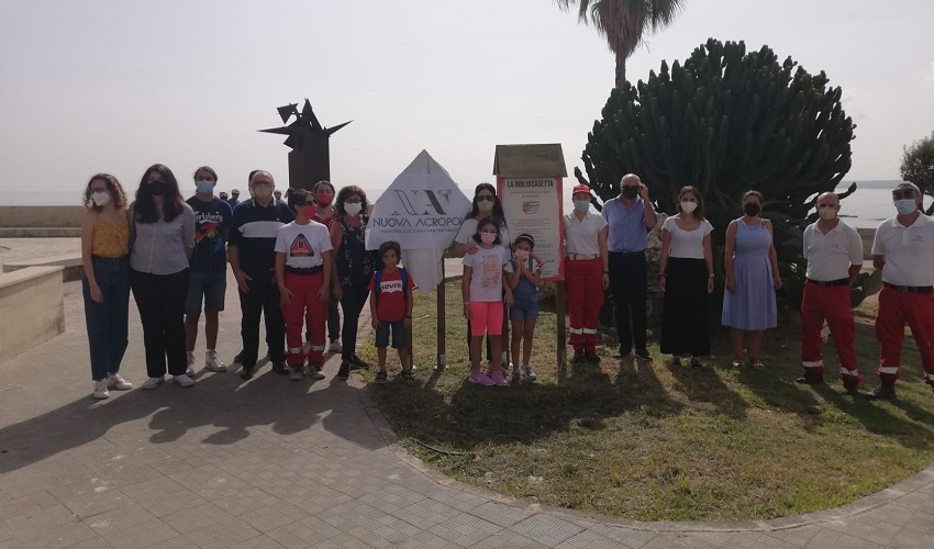 La prima Bibliocasetta inaugurata a Siracusa