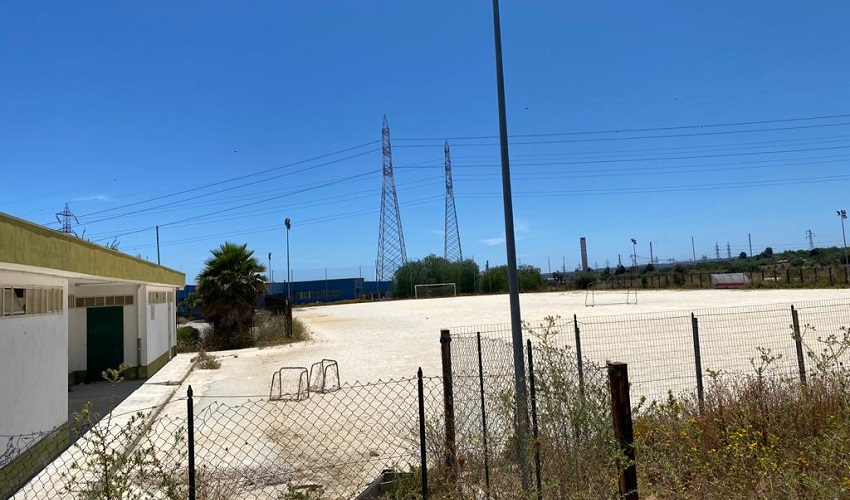 Campo sportivo di San Focà a Priolo, al via i lavori