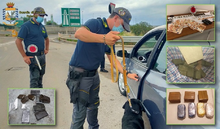 Smantellata rete di spaccio tra lo Zen e Carini, 9 arresti