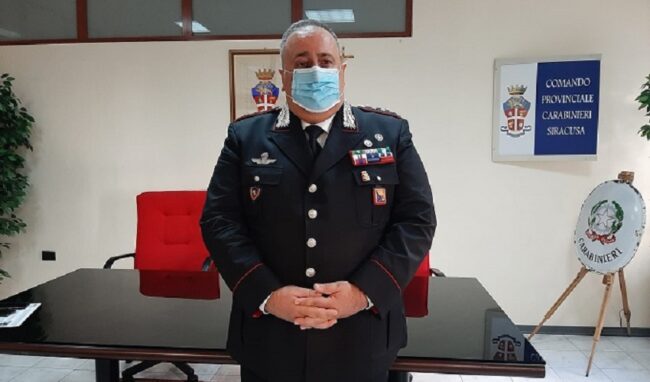 Avvicendamento alla guida del comando provinciale dei Carabinieri: il col. Tamborrino lascia Siracusa per Roma. VD
