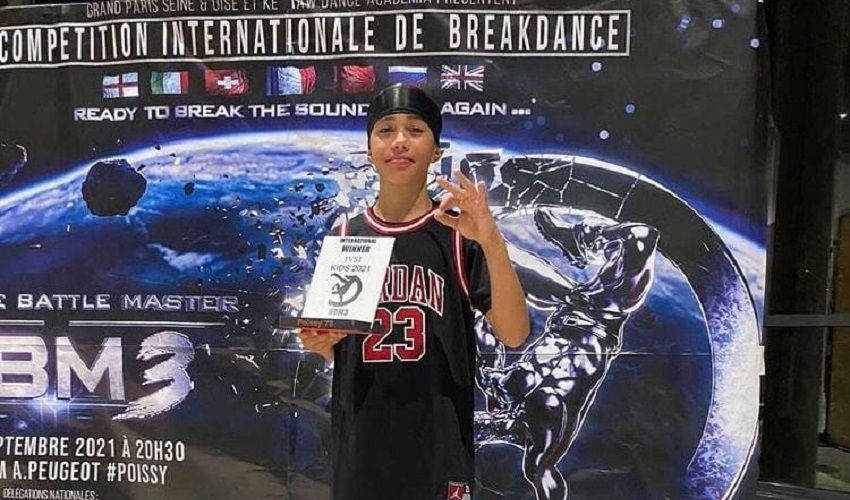 Break dance, a Parigi il titolo under 15 va al siracusano Davide Inserra