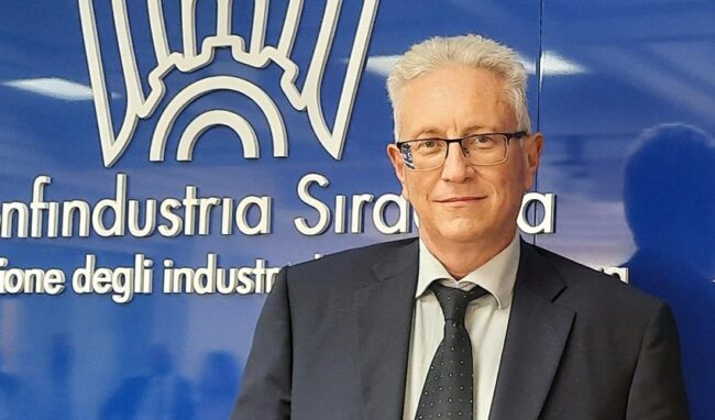 Sergio Corso nuovo presidente della sezione Chimica, Petrolio ed Energia di Confindustria Siracusa