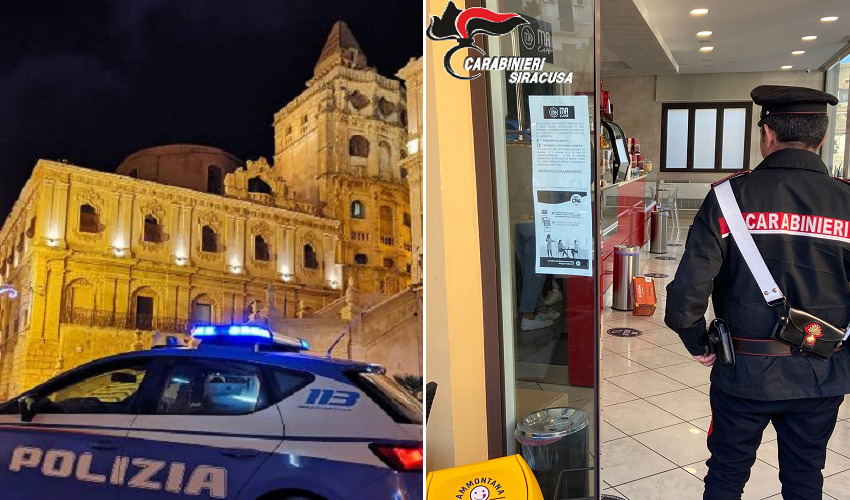 Ladri catanesi in trasferta a Noto: 2 arresti per tentato furto