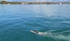 Pesca abusiva nel porto di Augusta, denunciato un pescatore subacqueo