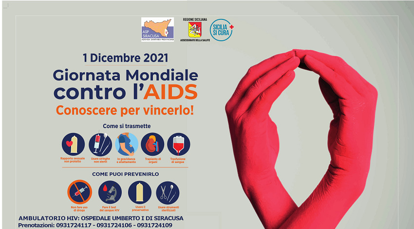 Giornata mondiale contro l'Aids: webinar con le scuole e screening gratuiti