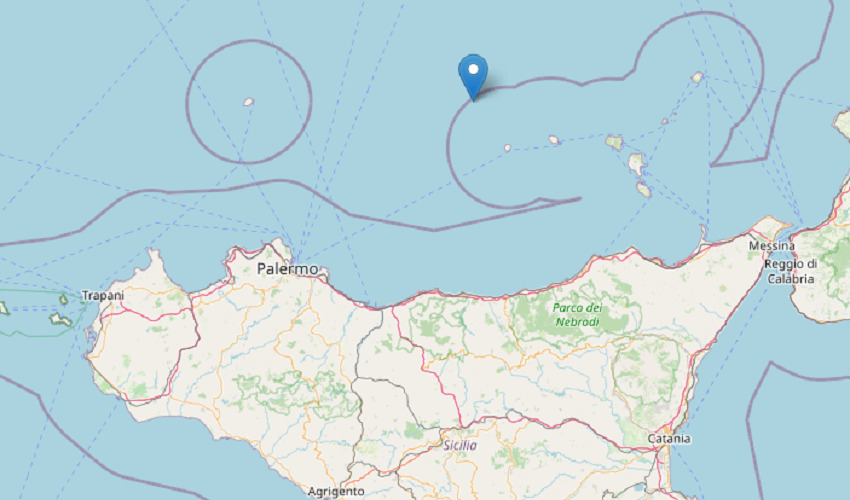 Terremoto di magnitudo 4.3 al largo delle Eolie. Nessun danno