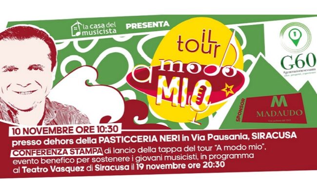 L'evento di beneficenza “A modo mio” fa tappa a Siracusa