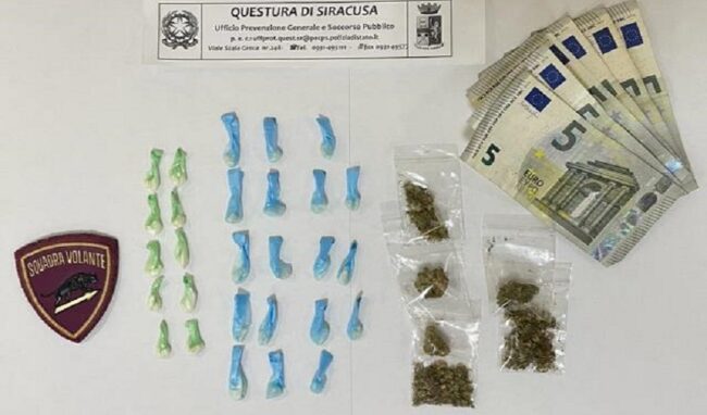 Controlli antidroga: sequestro di marijuana, crack e cocaina