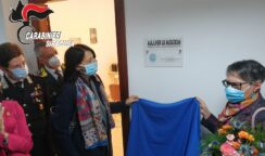 Inaugurazione della "stanza tutta per se" dedicata alle donne vittime di violenza