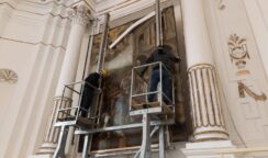 Al via il restauro del dipinto di S. Lucia del Guinaccia nella Chiesa di Santa Lucia alla Badia