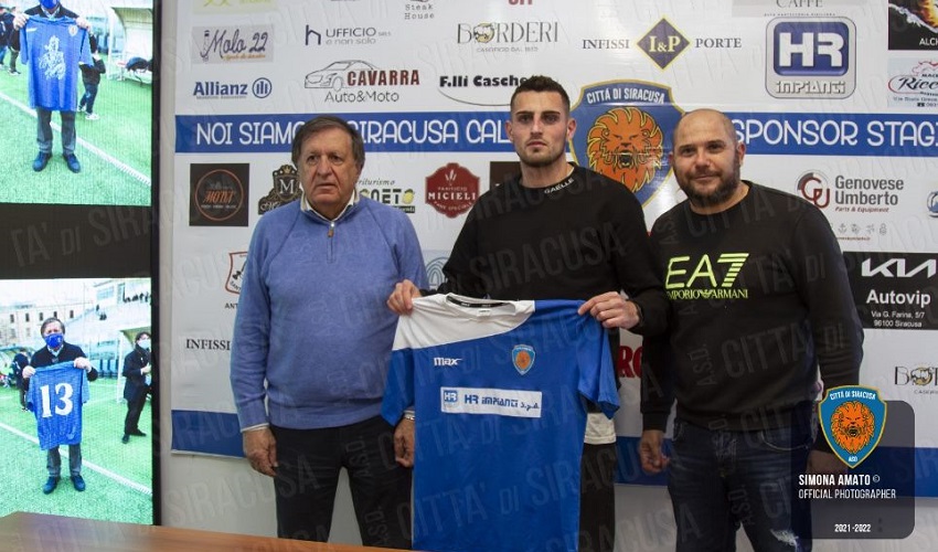 Città di Siracusa, Luca Palmisano torna in azzurro