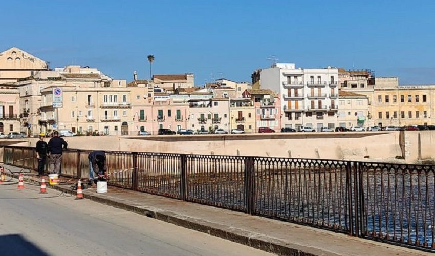 Lavori lungomare di Levante, modifiche alla viabilità in Ortigia