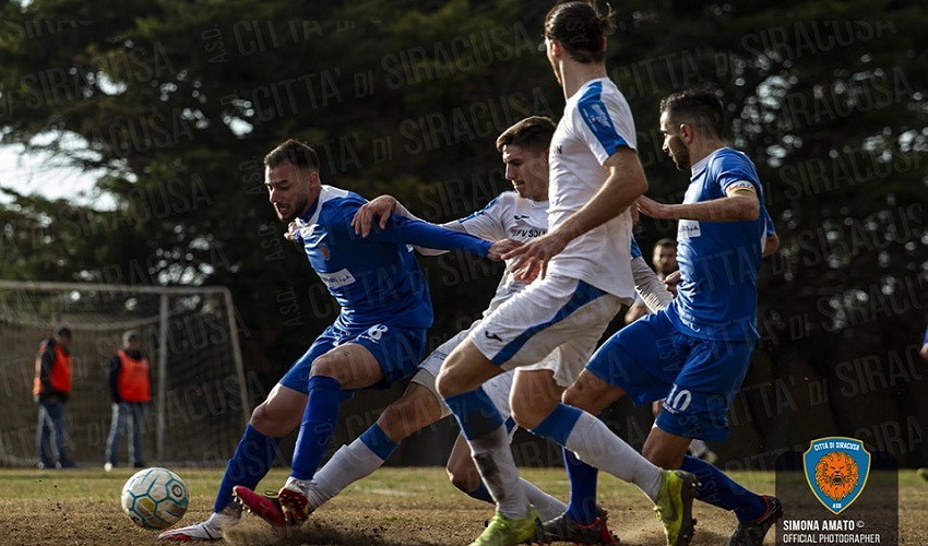 Terzo pari per il Città di Siracusa che non trova la via del gol