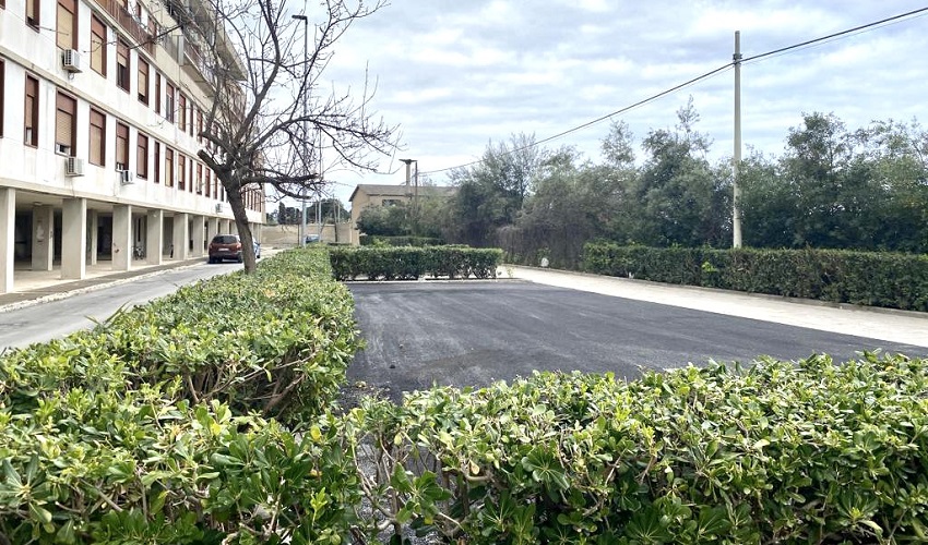 In via di completamento i lavori al quartiere Sacro Cuore a Priolo