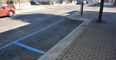 "Troppi stalli blu attorno all'Umberto I", Gilistro: "Il Comune riveda il piano della sosta" 26 stalli