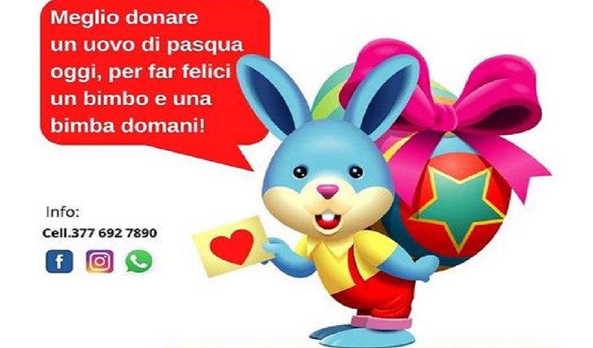 Pasqua solidale, Astrea lancia la donazione delle uova