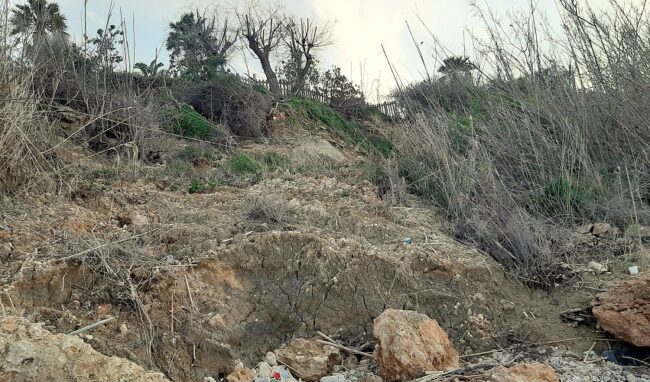 Crolli in via Lido Sacramento, Gradenigo: "Necessario studio geologico preventivo e regimentazione delle acque