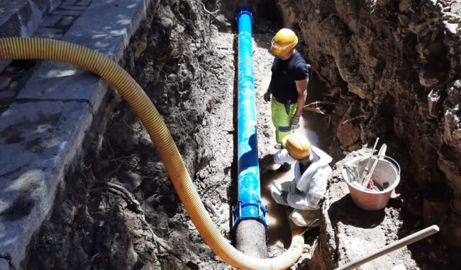 Torna l'acqua alla Borgata: anche l'ultima riparazione è stata completata