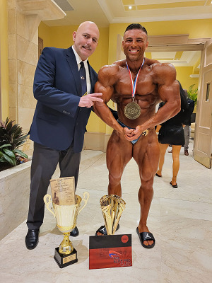 Il siracusano Giulio Albi vince tutto all'Ifbb Elite Pro di Malta