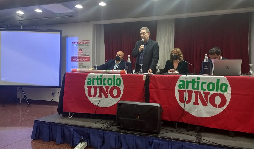 Pippo Zappulla confermato per acclamazione segretario regionale di ArticoloUno