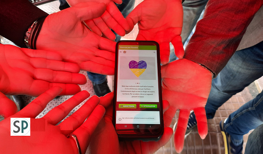 Una App per gestire l'integrazione dei profughi ucraini a Siracusa
