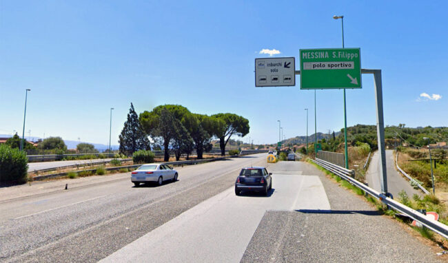 Tangenziale di Messina: in direzione Catania chiusa l’uscita di San Filippo