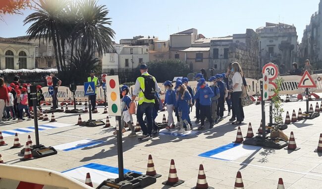 Icaro 2022, bambini e bambine alla scoperta del Parco della sicurezza stradale