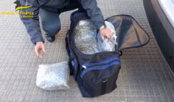 Arrestato corriere con oltre 10 chili di droga tra hashish e marijuana