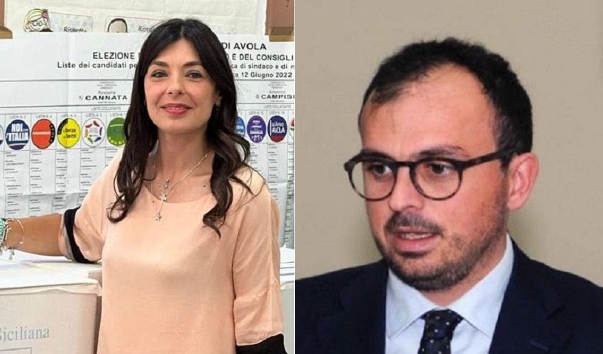 Peppe Carta conquista la poltrona di sindaco di Melilli. Rossana Cannata vince ad Avola