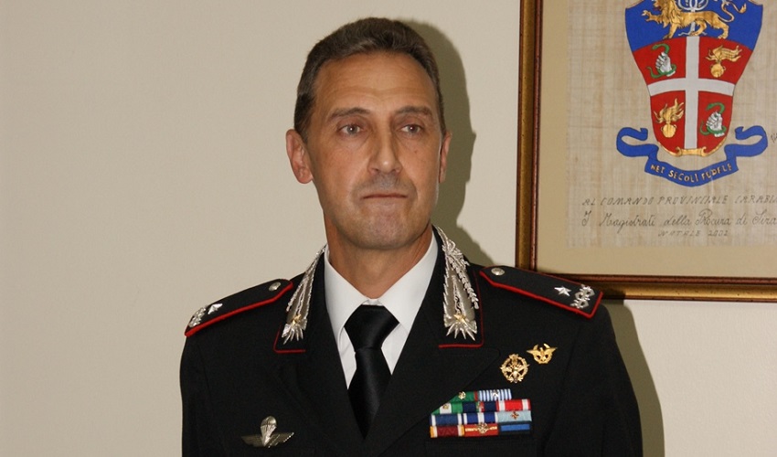 Il generale Riccardo Galletta in visita al comando provinciale Carabinieri di Siracusa
