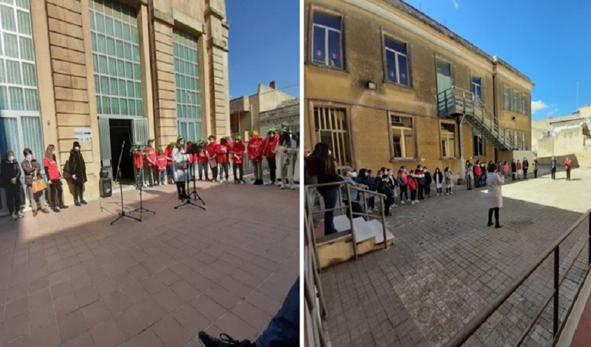 Riqualificazione della palestra del plesso scolastico Mazzini e del cortile interno del Garibaldi