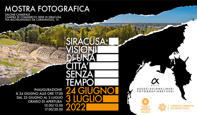 “Siracusa: visioni di una città senza tempo”: mostra fotografica alla Camera di Commercio