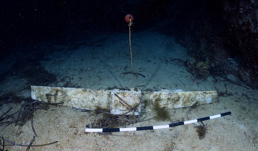 Il nuovo Percorso Archeologico Subacqueo Le Mazzere nell'Amp Plemmirio