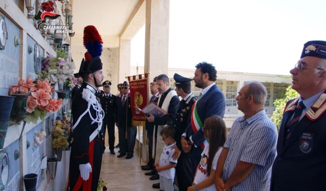 Commemorazione del sacrificio del carabiniere Salvatore Scala