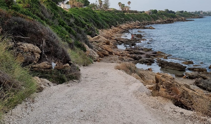 Discesa a mare della Costa del Sole, step 1 in attesa della canalizzazione delle acque piovane