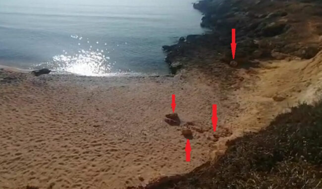 Costone roccioso a rischio crollo a Ognina: area interdetta dalla Capitaneria di porto