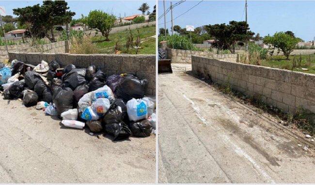 Rifiuti, al via la bonifica straordinaria in alcune contrade di Pachino