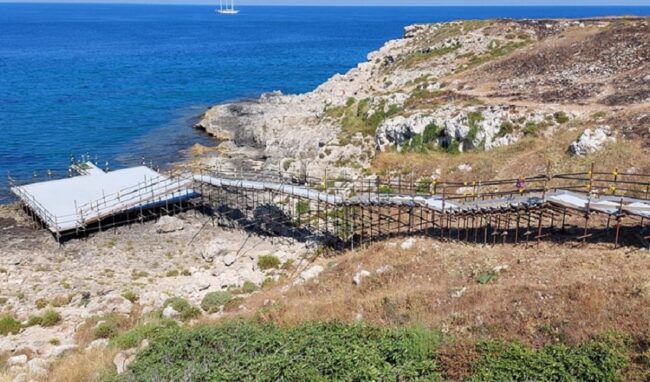 Il mare a Siracusa: pronto anche il solarium pubblico di via Cassia