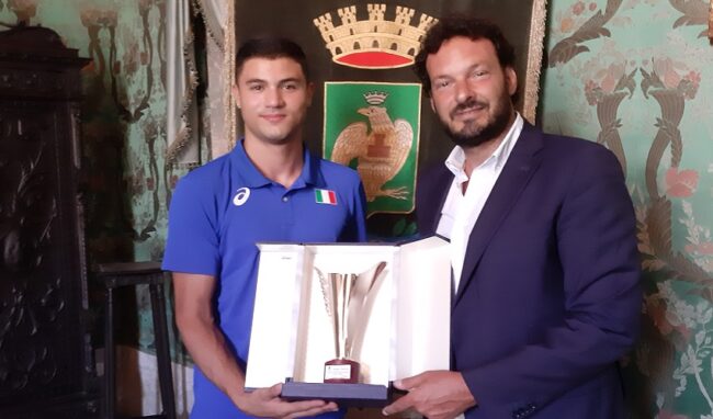 Premiato al Vermexio il velocista siracusano Matteo Melluzzo