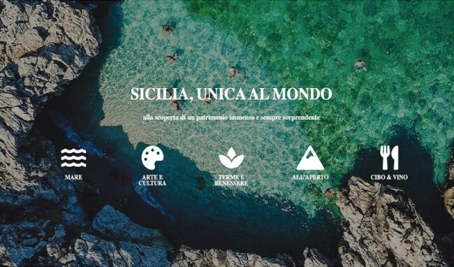 E' online il nuovo VisitSicily, il portale turistico della Regione Siciliana