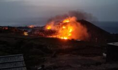 Vasto incendio a Pantelleria: evacuate le ville dei vip